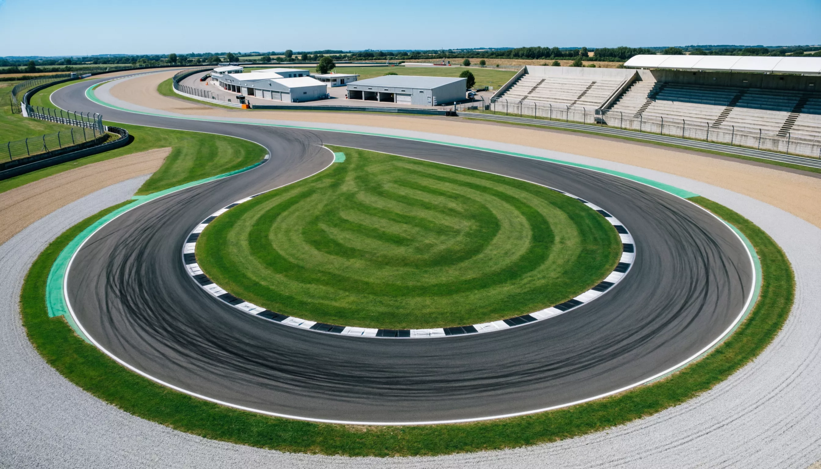 F1 circuit overzicht met laptopscherm data analyse